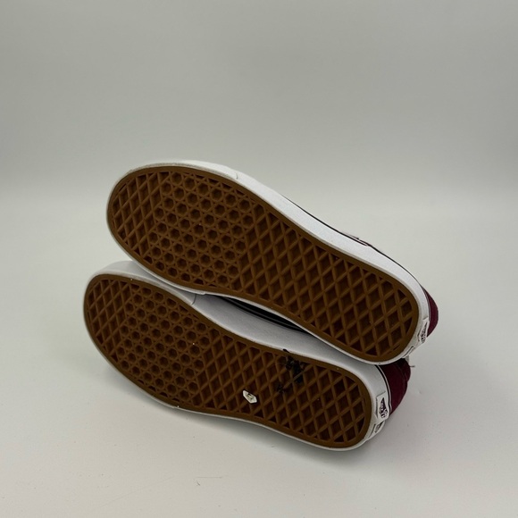 Vans burgundy sk8 hi women’s size 6 - Picture 6 of 6